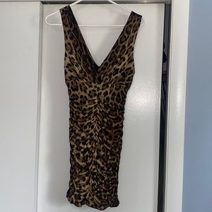 Forever 21 leopard print dress